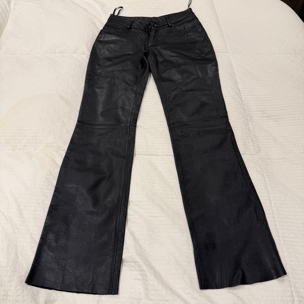 Wilsons Leather Midnight Flare Trousers